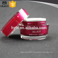 15,30,50ml round Shaped Acrylic Cream Jar For Cosmetic Packaging